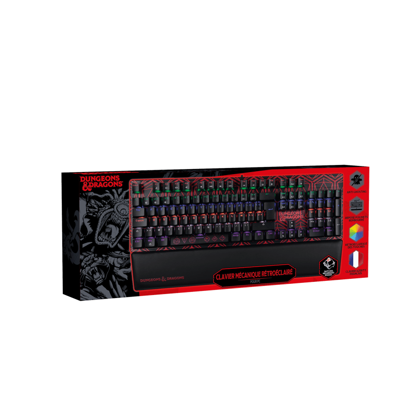 Vue catalogue 5 clavier D&D